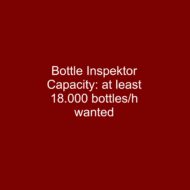 1x bottle inspector
